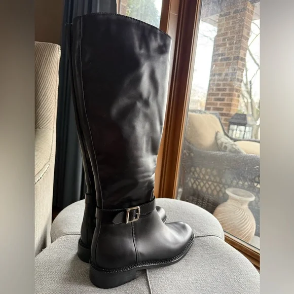 La Canadienne Stevie black leather boots. - Picture 3 of 8